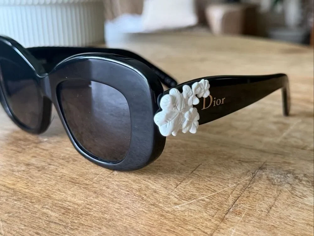 Fashion Oversized Sunglasses with Case – Like New